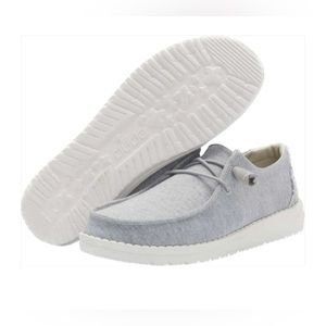 Hey Dude Wendy Stretch Fleece - Glacier Grey Women's Shoe